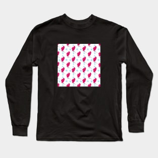 Little pink flower pattern Long Sleeve T-Shirt